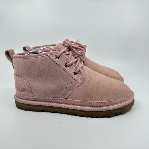 UGG NEUMEL WOMEN ANKLE BOOTS SUEDE PINK CLOUD US 7 /UK 5 /EU 38 - Picture 8 of 9